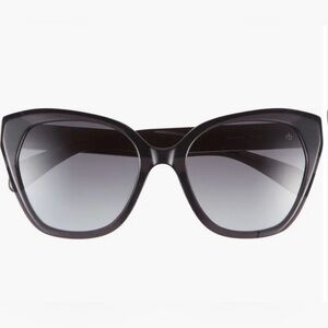 NWT-Rag and Bone -Chic Black Cat-Eye Sunglasses